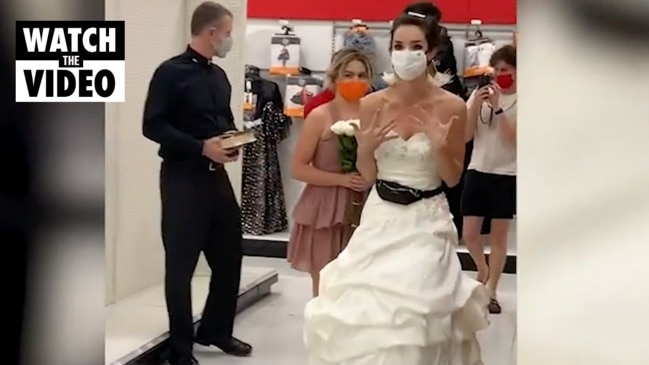 Bride storms into store demanding fiancé marries her right now!