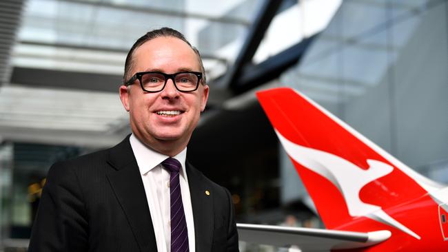 Qantas Group chief executive officer Alan Joyce. Picture: AAP