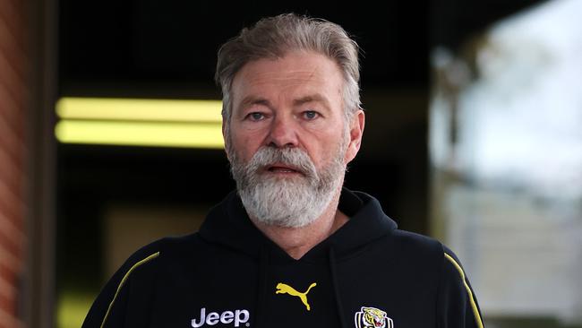 Highly regarded Richmond football manager Neil Balme could be heading interstate. Picture: Michael Klein