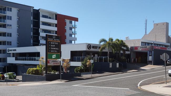 The Reef Hotel Gladstone as it stands today, on the corner of Goondoon and Yarroon Streets. The hotel is owned by the Ganim family and was purchased in 2003. Picture: Rodney Stevens