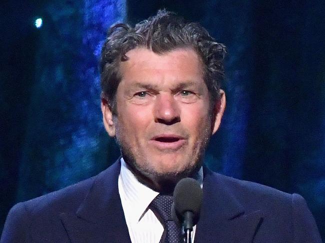 (FILES) Founder of Rolling Stone Magazine and Rock and Roll Hall of Fame Founder, Jann Wenner speaks onstage onstage at the 32nd Annual Rock & Roll Hall Of Fame Induction Ceremony at Barclays Center on April 7, 2017 in New York City. The cofounder of Rolling Stone magazine, Jann Wenner, has been ousted from his seat on the board of the Rock and Roll Hall of Fame Foundation for comments blasted as racist and sexist, US media reported September 16. Wenner's removal from the board of the foundation came only a day after his remarks were published in the New York Times, generating wide criticism. (Photo by Mike Coppola / GETTY IMAGES NORTH AMERICA / AFP)