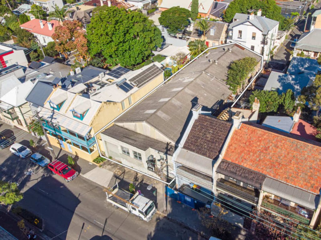 A plan to turn this rundown warehouse into six apartments was shot down by furious locals. Picture: realcommercial.com.au