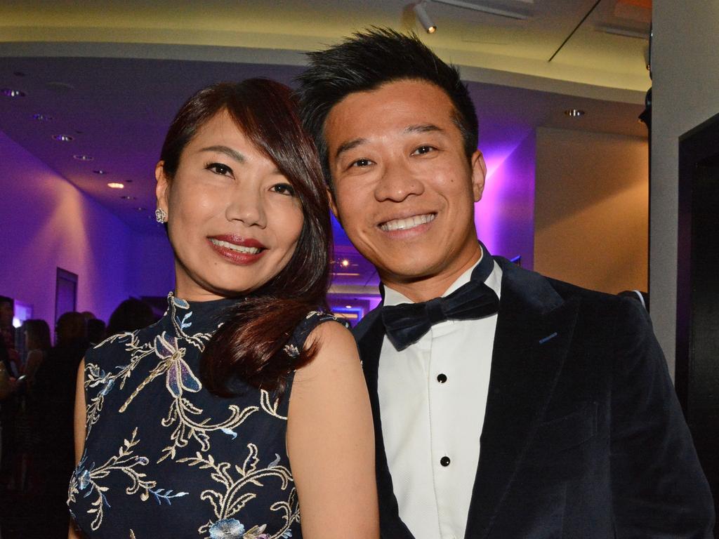 Julia Kuo and Sam Guo at Gold Coast Mayoress Charity Foundation Charity Ball at The Star Gold Coast. Picture: Regina King 