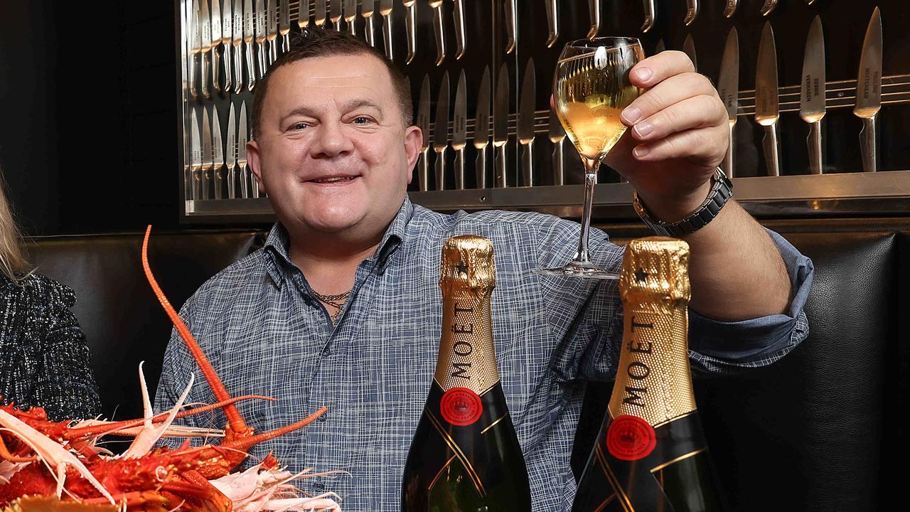 The owner of Melbourne’s famed Lobster Cave restaurant has been hit with a near $1m bankruptcy claim. Picture: Ian Currie