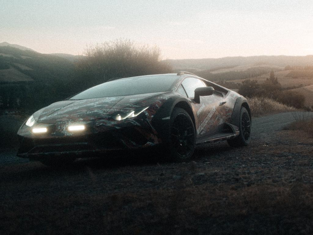 Going off the beaten track: the Lamborghini designed to be driven on dirt |  The Australian