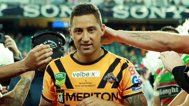 Benji Marshall will return to the Wests Tigers in 2018.