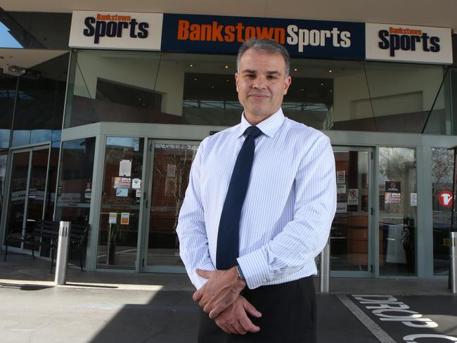 Bankstown Sports Club CEO Mark Condi: “Our community is at the heart of everything we do”. Picture: Robert Pozo