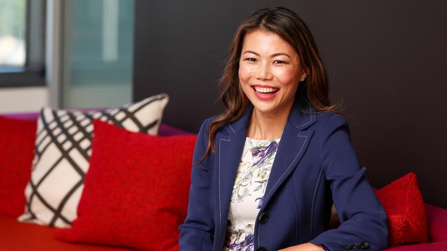 Jun Bei Liu is a fund manager at Tribeca funds management who is now deputy CEO of one of its biggest funds. Picture: Ryan Osland/The Australian