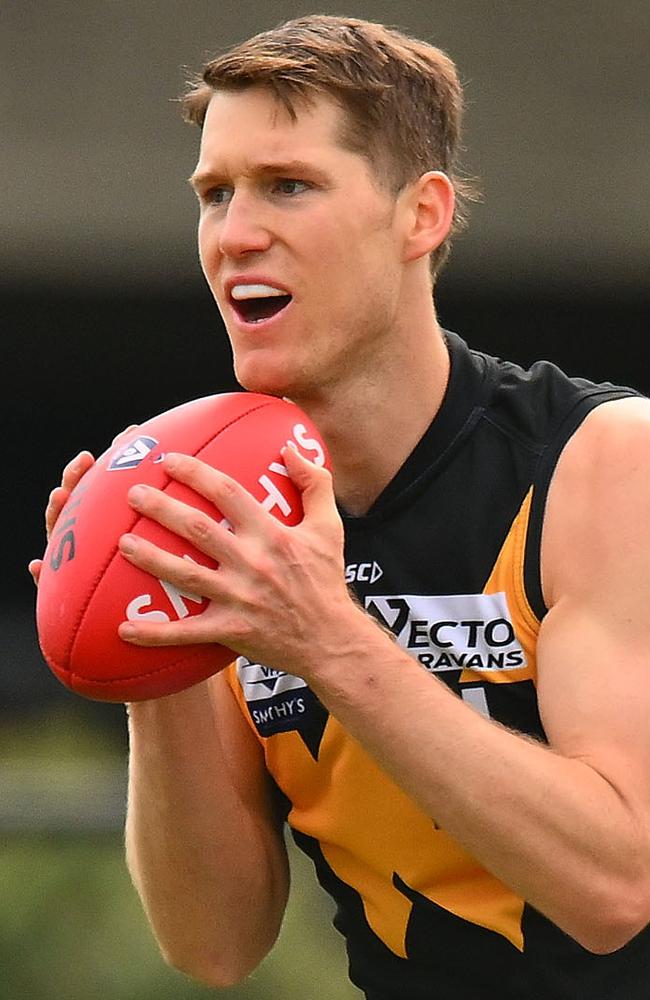 Hudson Garoni. Picture: Morgan Hancock/AFL Photos