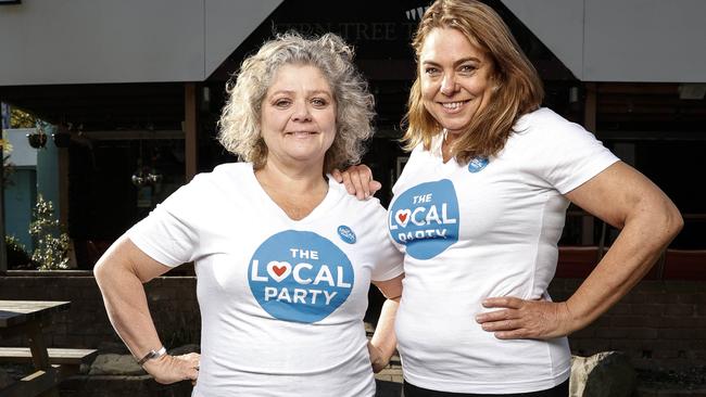 The Local Party candidates Leanne Minshull and Anna Bateman. Picture: Zak Simmonds