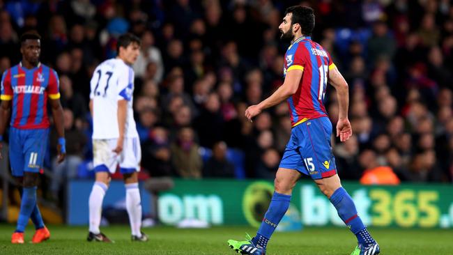 Mile Jedinak’s Crystal Palace have struggled for consistency, and red cards don’t help.