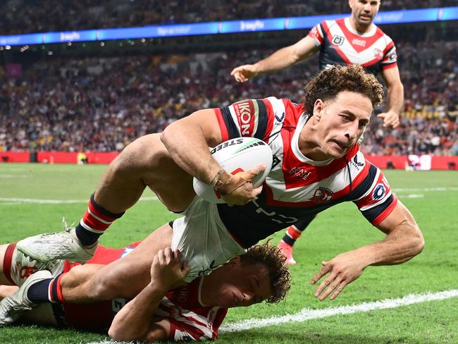 Mark Nawaqanitawase is among several Roosters stars coming off contract at the end of this season. Picture: Hannah Peters/Getty Images