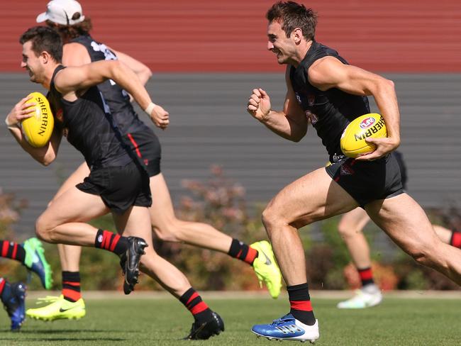 Essendon AFL training Jobe Watson Picture:Wayne Ludbey