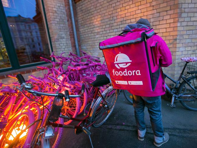 Foodora only made up 5.3 per cent of the delivery market. Picture: Krisztian Bocsi