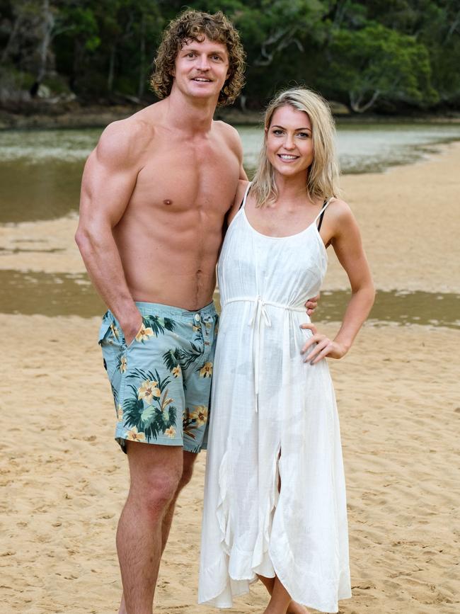 Shannon Baff with Nick Cummins in this year’s season of The Bachelor.