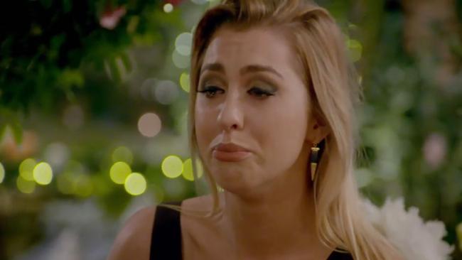 Alex was given the opportunity to be assertive but when she wasn’t being chased, she wasn’t happy. (Pic: Network Ten)