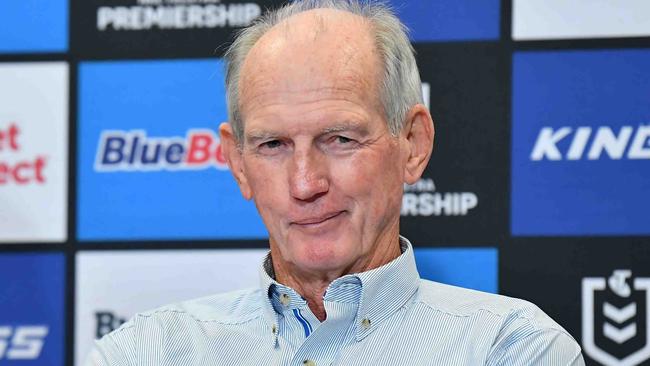 Wayne Bennett has opened up on his biggest feuds from his time in the NRL. Picture: Patrick Woods