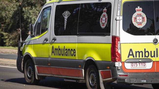 Generic ambulance, QAS, Queensland Ambulance Service, emergency services, Thursday, August 29, 2024. Picture: Kevin Farmer