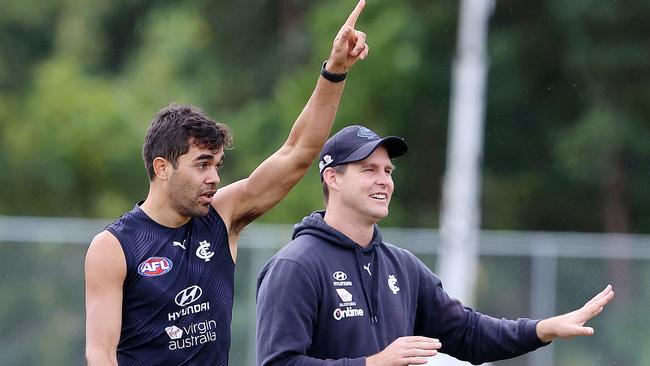 David Teague knows first hand when Jack Martin is not keeping in touch with his mum. Picture: Michael Klein