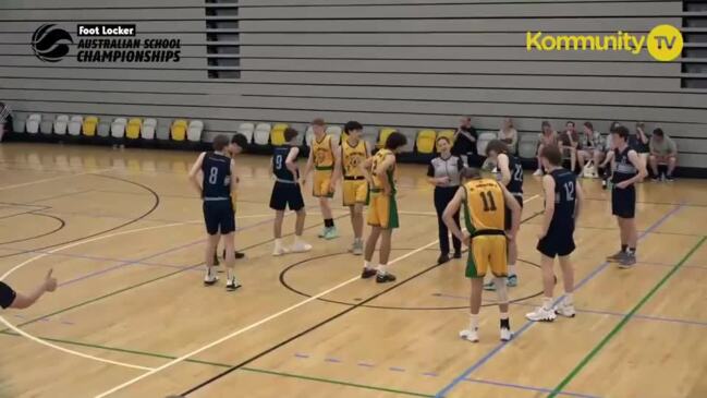 Replay: Basketball Australia School Championships Day 2 - (20M2) St Augustine's v St Joseph's College