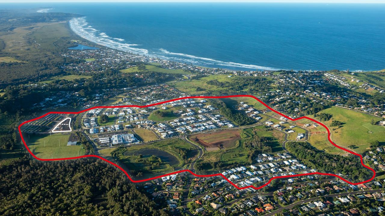 Photos of the Epiq Tavern site in Lennox Head which is being sold. Picture: Supplied.