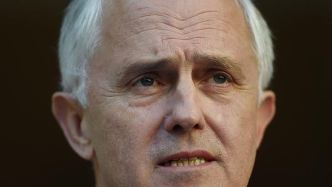 Australian Prime Minister Malcolm Turnbull speaks to the media during a press conference at Parliament House in Canberra, Sunday, Sept. 20, 2015. Mr Turnbull announced his new ministry, which is expected to be sworn-in tomorrow. (AAP Image/Lukas Coch) NO ARCHIVING