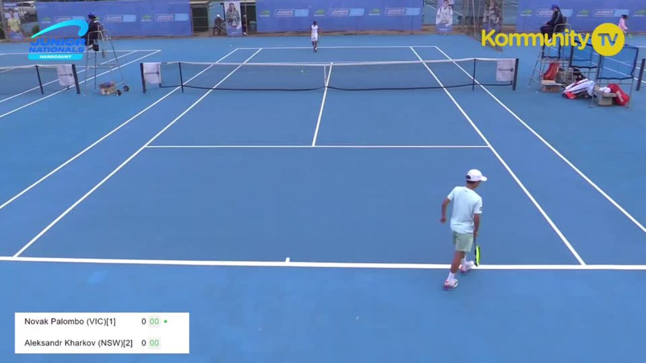 Replay: Novak Palombo v  Aleksandr Kharkov (U12 Boys Final) - 2024 Australian Junior Hardcourt Championships Day 6