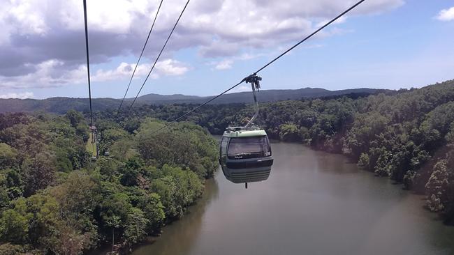 The push to create a cableway for the Gold Coast is back. Picture: Keith Woods