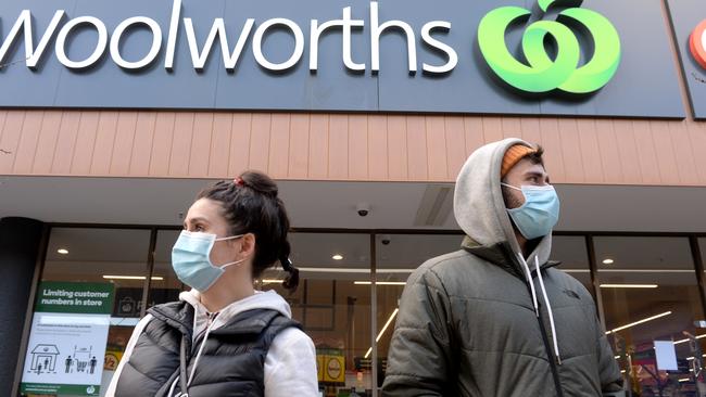 Woolworths is asking shoppers at its Fairfield and Liverpool stores to wear face masks.