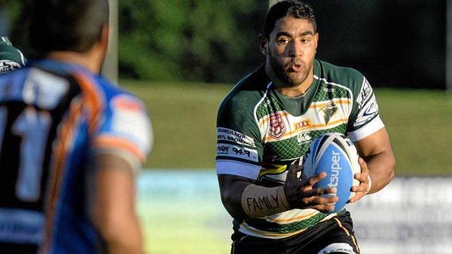 WELCOME BACK: Ipswich Jets strongman Billy McConnachie. Picture: Rob Williams