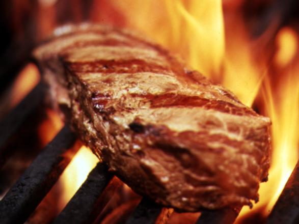 Generic image of a wagyu steak cooking on the barbecue. Wague is the western name for cattle that come from Japanese bloodlines.