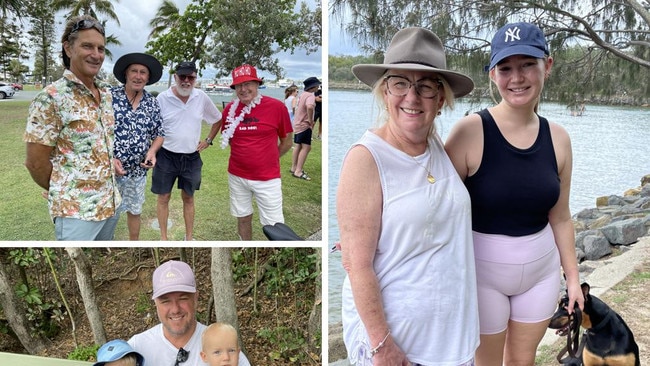 Sunshine Coast locals gathered at parks and beaches to celebrate Christmas this year.