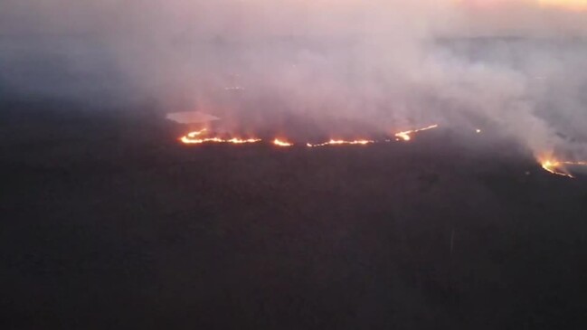 Wildfires rip through Bolivian Amazon