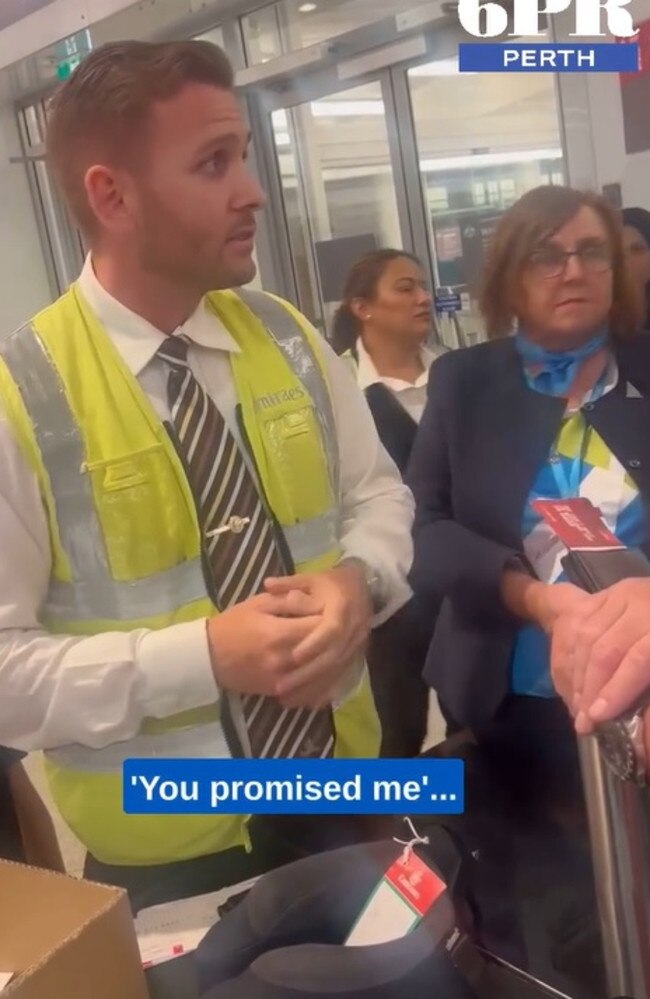 Emirates passengers were left fuming after their Saturday night flight was delayed multiple times. Picture: 6PR Perth
