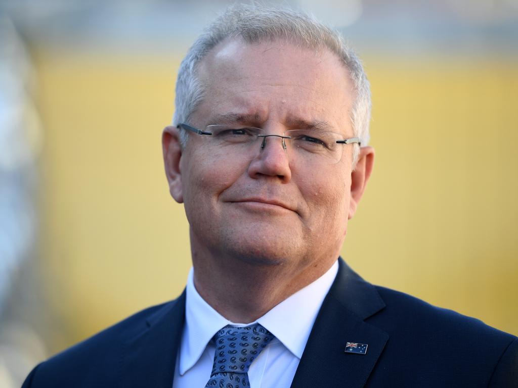 Prime Minister Scott Morrison earlier this week. Picture: Joel Carrett