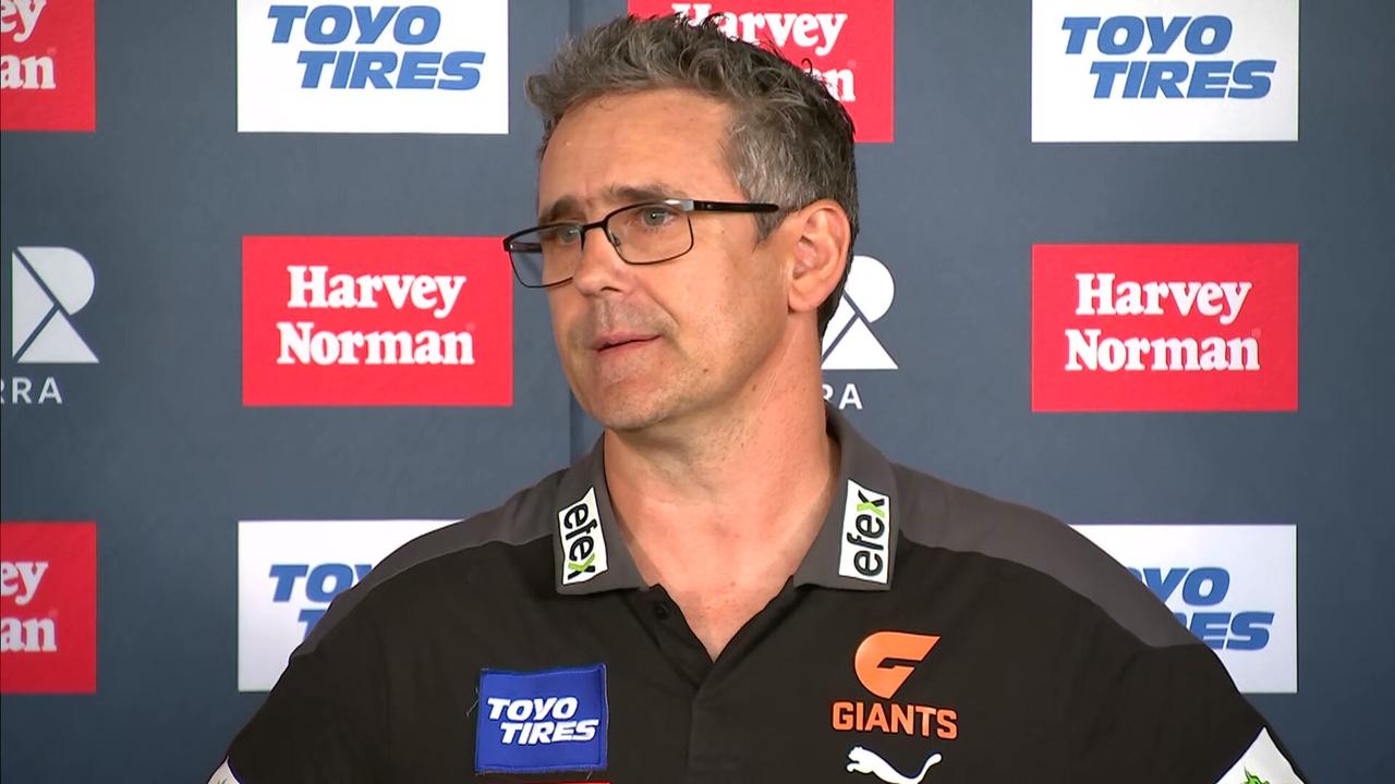AFL news 2022: Leon Cameron steps down as GWS Giants coach, press  conference live, resigns sacked, Mark McVeigh caretaker