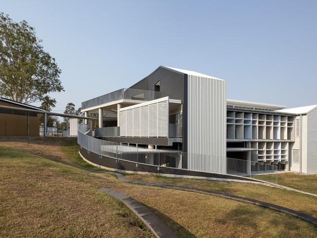 Goodna State School Prep/Yr 1 Building by arkLAB Architecture was named a finalist in the 2021 Dulux Colour Awards.  Images: Christopher Frederick Jones