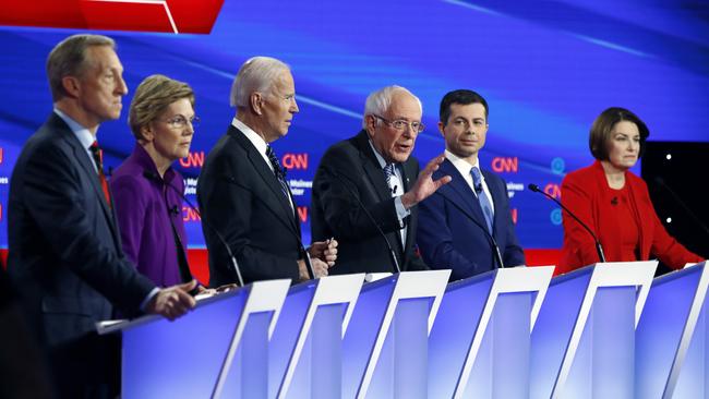 In the US Democratic primary race, policies that not long ago looked like far-reaching progressivism are now deemed moderate by the party’s left wing.