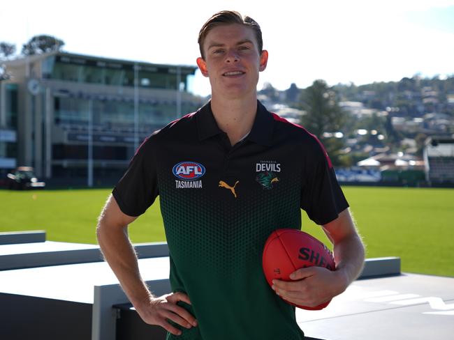 Tasmania Devils player Fraser Turner. Picture: Jacob Doole.
