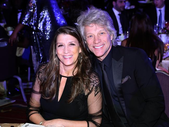 NEW YORK, NEW YORK - MARCH 02: Dorothea Hurley and Jon Bon Jovi accept attend Jackie Robinson Foundation Robie Awards Dinner at Marriot Marquis on March 02, 2020 in New York City. (Photo by Bennett Raglin/Getty Images for Jackie Robinson Foundation)