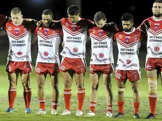 South Grafton Rebels will stand for a minute's silence to remember the life of the late Geoffrey Blackadder. Picture: Matthew Elkerton