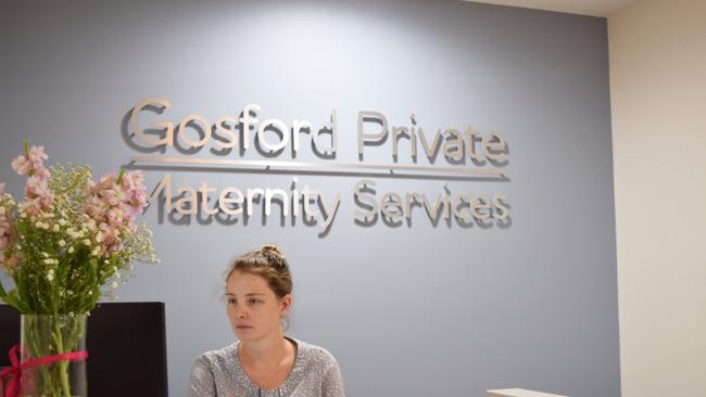 The maternity unit at Gosford Private Hospital was newly opened in 2021 and will now close.