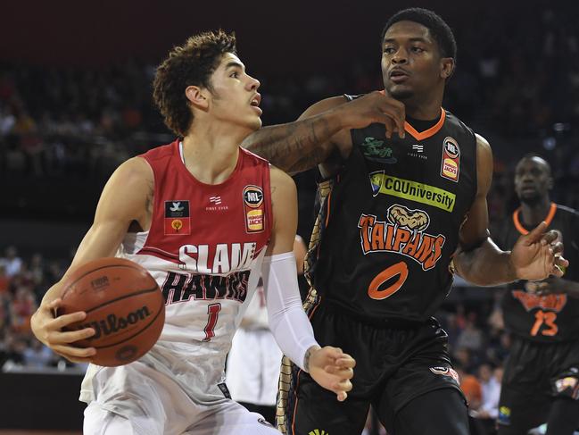 The LaMelo Ball show has seen NBL crowds increase by 14 per cent while Illawarra away games to see Ball play have risen by a whopping 26 per cent.