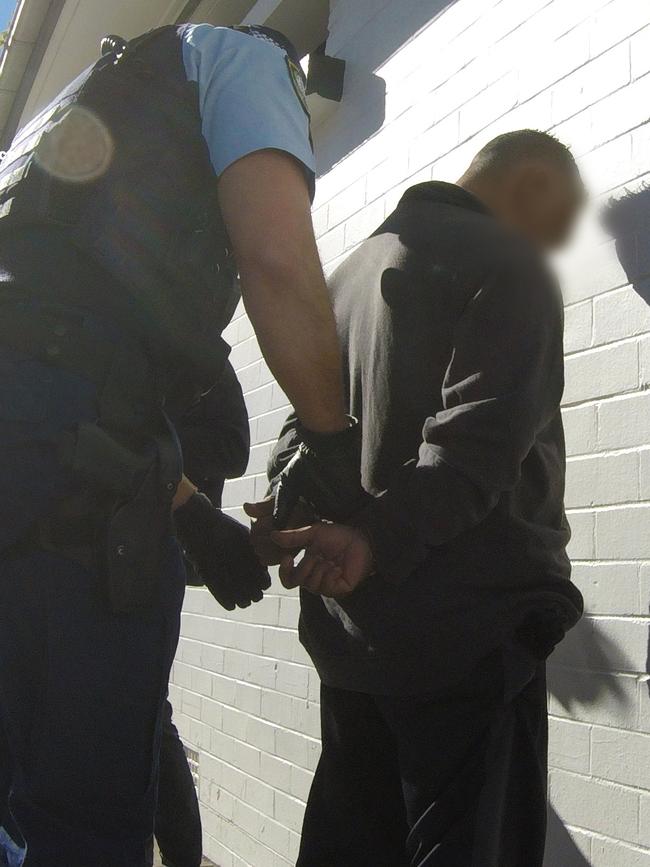 Jackson was arrested in 2019. Picture: NSW Police