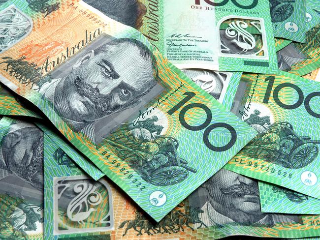 Lots of Australian 100 dollar notes. Click to see more...  Picture: istock