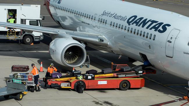 The Brazilian woman was caught with 2kg of “high-grade” cocaine at Adelaide Airport. Picture: Brenton Edwards