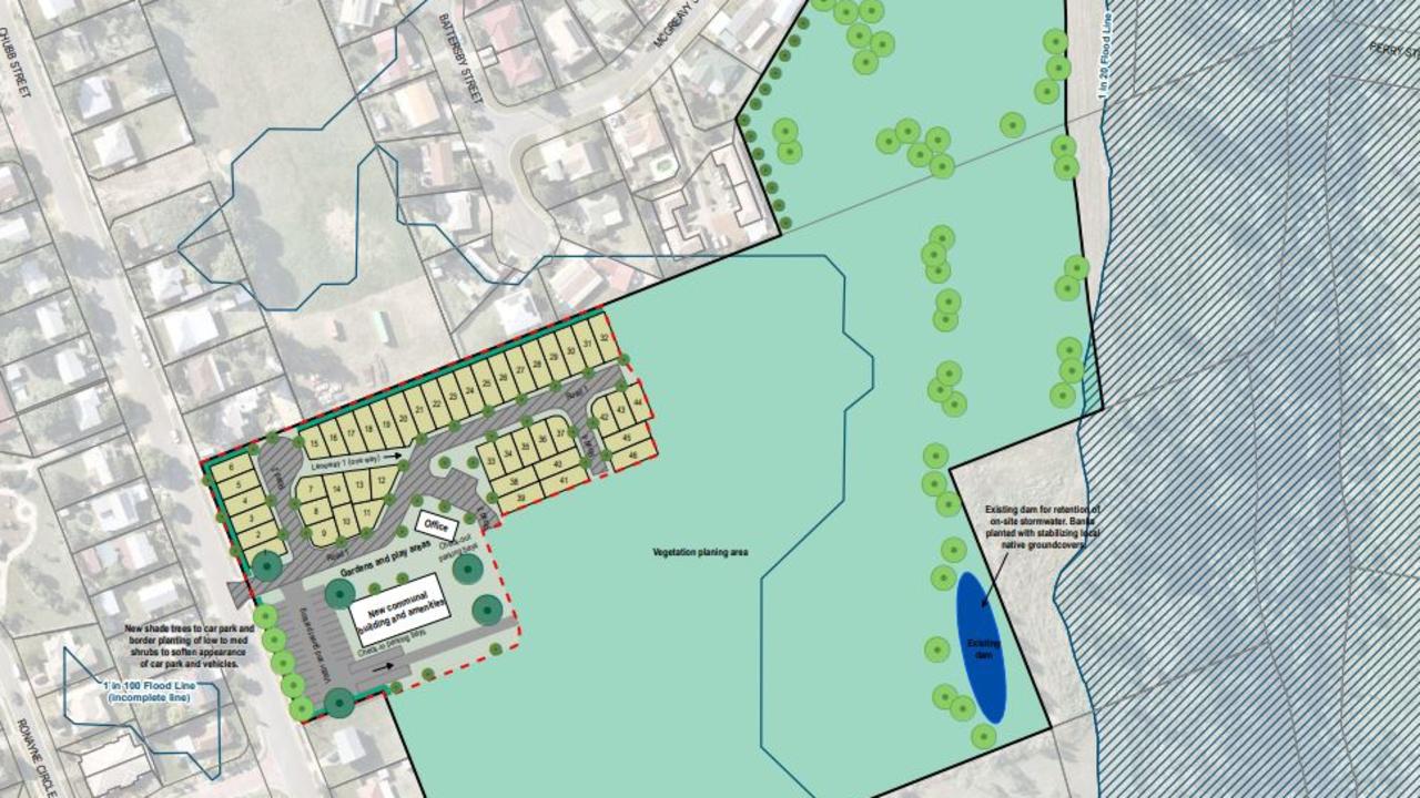 Plans for 46 powered camp sites have been submitted to Ipswich City Council.