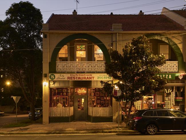 Nostalgia reigns at the revamped Hungarian restaurant, Corner 75. Picture: Michael Naumoff
