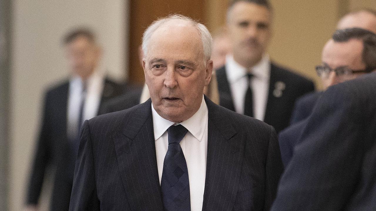 Former Prime Minister, Paul Keating attended the event. Picture: NCA NewsWire / Gary Ramage