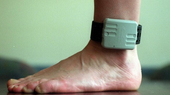 Men on bail were less likely to reoffend and more likely to attend court and rehabilitation appointments if they were wearing a GPS ankle monitor, the study found.